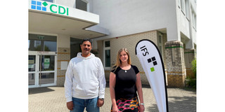 Porträt von Dr. Mohamed A. Shahat (links) und Dr. Annika Ohle-Peters (rechts)