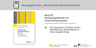 Cover des Jahrbuch der Schulentwicklung mit Schriftzug des Titels und der Herausgeber*innen.