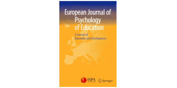 European Journal of Psychology of Education Cover des European Journal of Psychology of Education