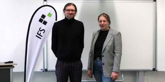 Foto von Prof. Dr. Sauro Civitillo und Dr. Alyssa Grecu