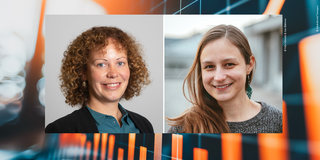 Data Champions Porträts von Hanna Gaspard und Elisabeth Graf