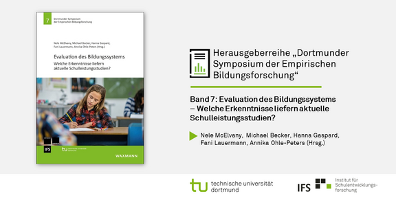 7. Herausgeberband Cover des Herausgeberbandes des 7. Dortmunder Symposiums der Empirischen Bildungsforschung
