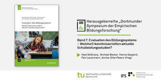 7. Herausgeberband Cover des Herausgeberbandes des 7. Dortmunder Symposiums der Empirischen Bildungsforschung