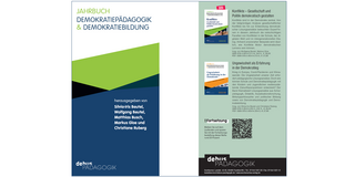 Publikationscover des Jahrbuches Demokratiepädagogik & Demokratiebildung