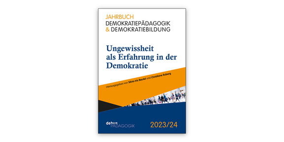 Jahrbuch Demokratiepädagogik und Demokratiebildung 2023/24 Buchcover der Publikation Jahrbuch Demokratiepädagogik und Demokratiebildung 2023/24